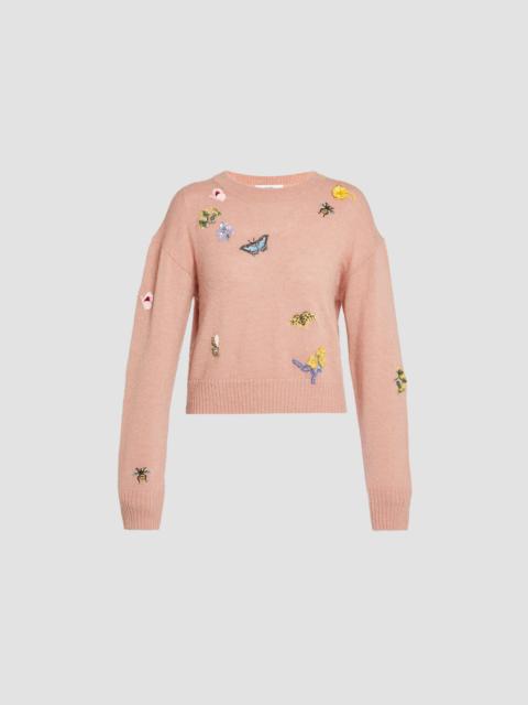 EMBELLISHED CREW NECK JUMPER