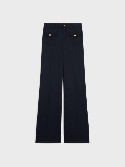pants IN DIAGONAL WOOL