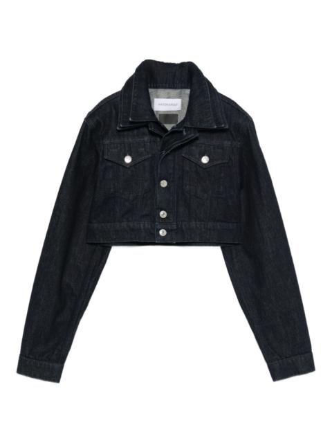 cropped denim jacket