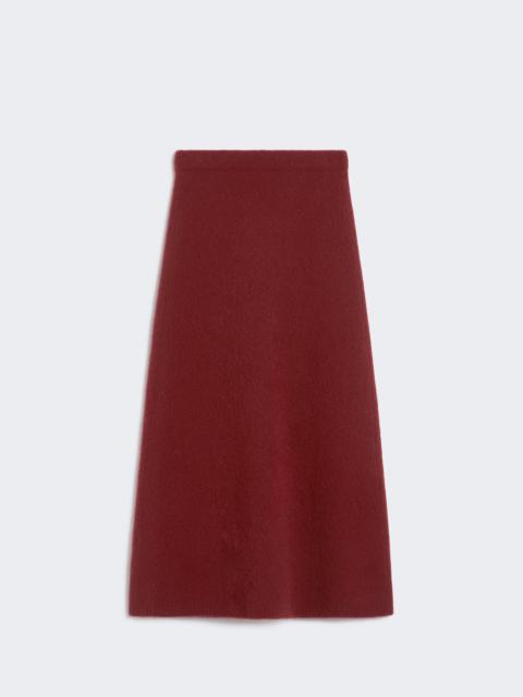 DORINA Stretch cashmere yarn skirt