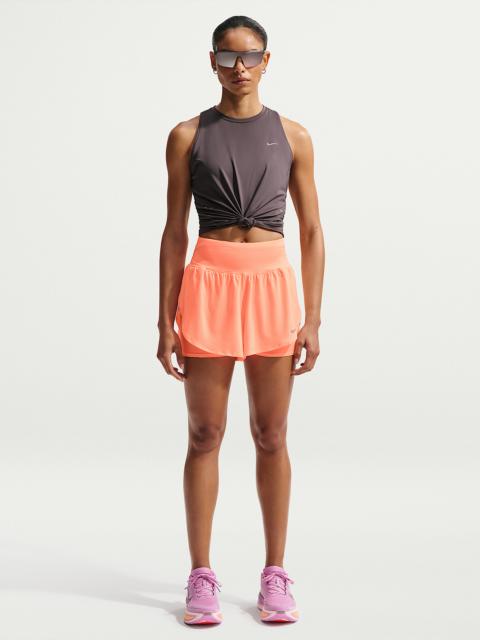 Nike Flow Women's Dri-FIT 2-in-1 Mesh Running Shorts