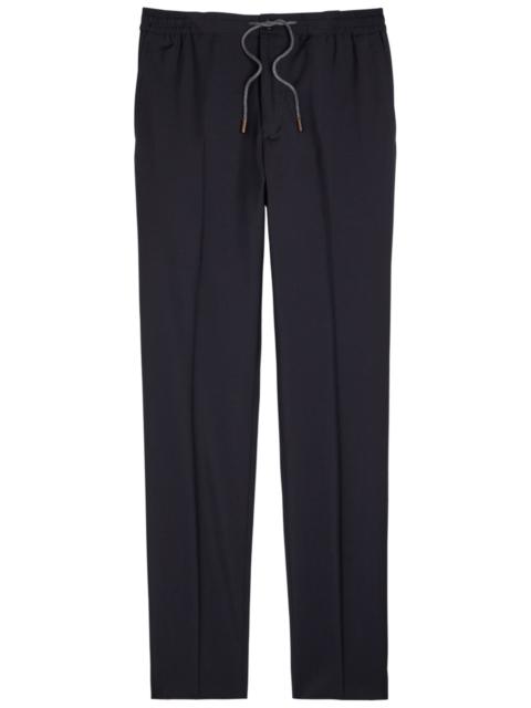 Slowear Drawstring Tapered-leg Wool Trousers