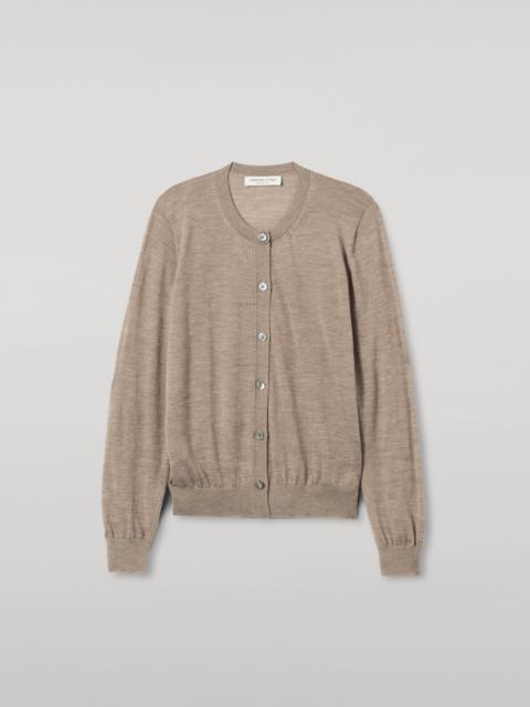 Honor Light Brown Superfine Cashmere Cardigan