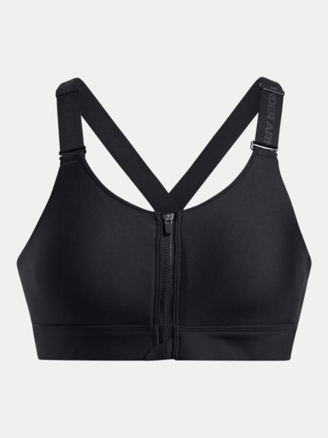 Women's UA Infinity 2.0 High Zip Sports Bra
