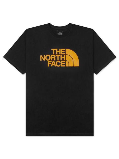 S/S HALF DOME TEE - TNF BLACK/SUMMIT GOLD