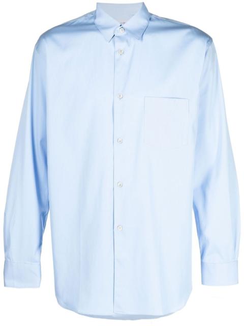 long-sleeve cotton shirt