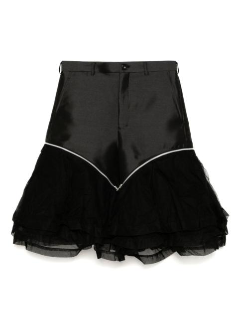 panelled shorts