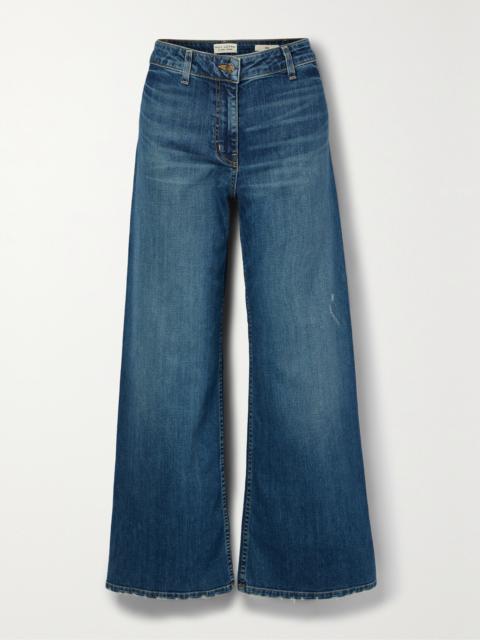 Megan High-rise Wide-leg Jeans