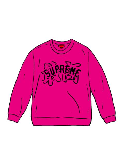 Supreme Supreme Kanji Logo Crewneck Fuchsia - 59983c0e-ee73-4cd5
