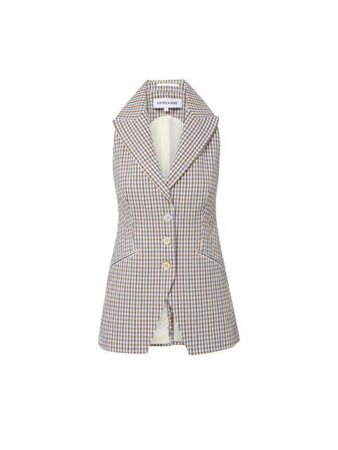 COSTA GINGHAM VEST