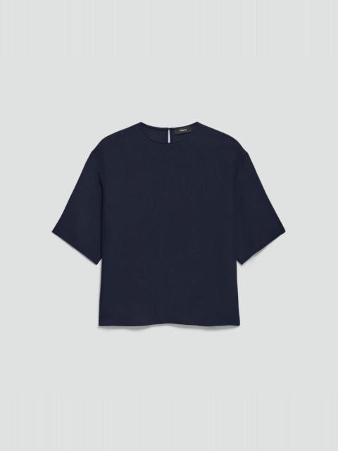 Boxy Tee in Washed Twill