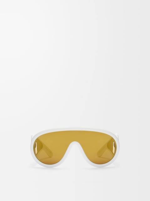 Wave mask sunglasses