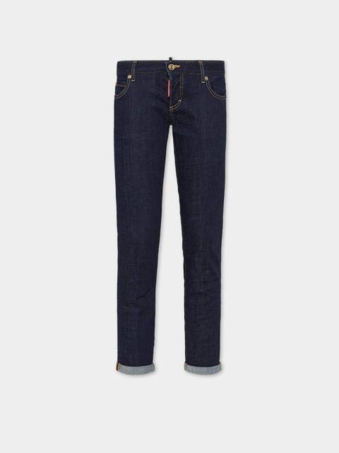 DARK RINSE WASH PAT JEANS