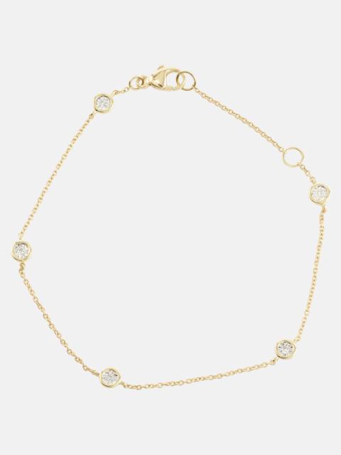 Diamonds By The Dozen 10kt gold bracelet with diamonds