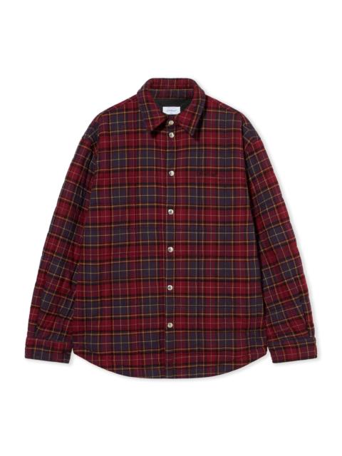 Spray Arrow Check Flannel Overshirt