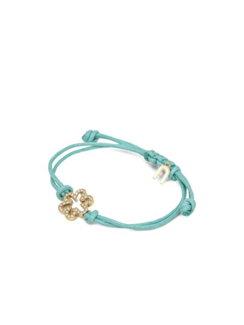 flower-embellished bracelet