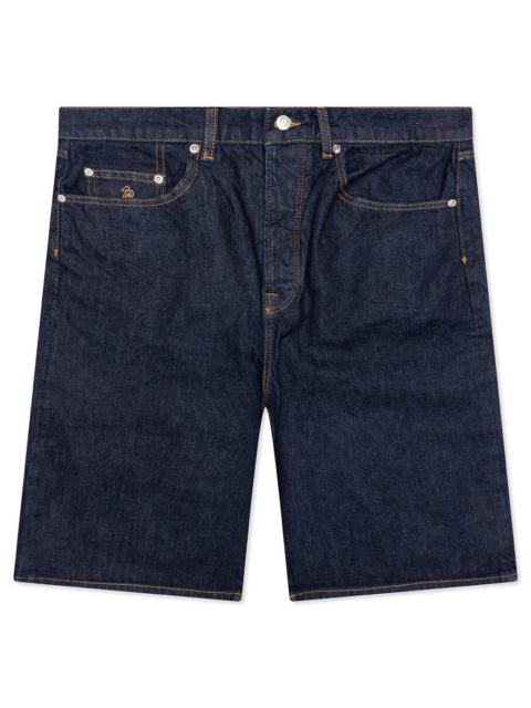 BIG OL DENIM SHORTS- RINSED INDIGO
