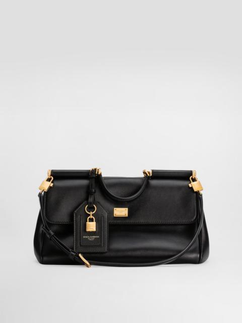 My Sicily handbag in plongé calfskin