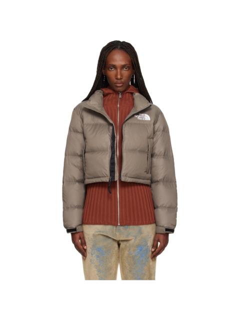 Taupe Nuptse Short Jacket