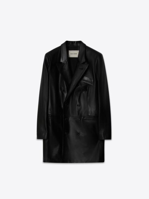 LEATHER BLAZER 88 BLACK