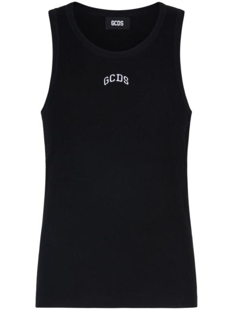 logo-print tank top