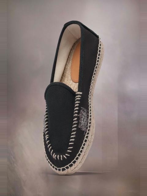 Embroidered espadrilles