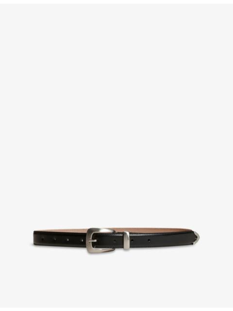 Bambi Slim Leather Belt