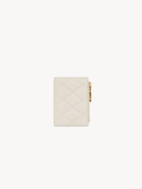 CASSANDRE BIJOU BI-FOLD WALLET IN LAMBSKIN