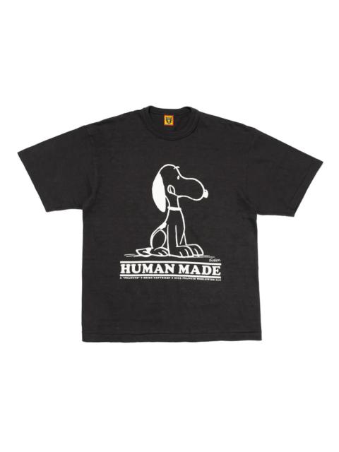 Human Made Peanuts #1 T-shirt Black