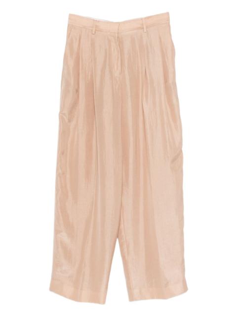 pleated trousers