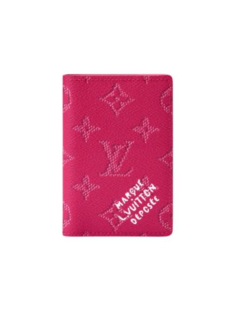 Louis Vuitton Pocket Organizer Rose Pondicherry Rosa