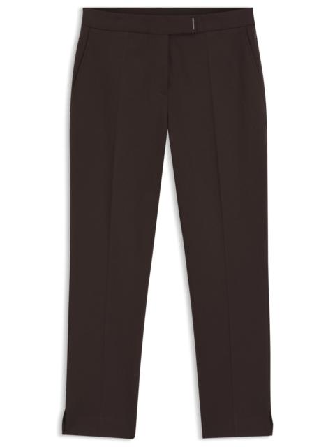 SLIM-FIT TROUSERS IN STRETCH JERSEY