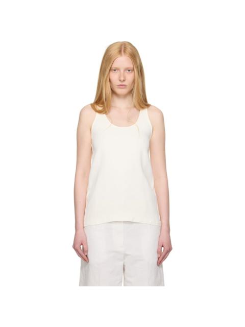 Off-White Sablé Tank Top