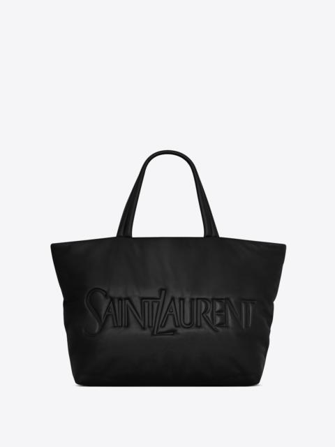 saint laurent tote in nappa lambskin