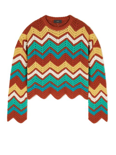 Kaleidoscopic Chevron Sweater
