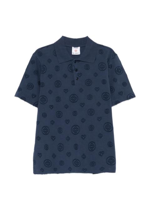 monogram polo shirt