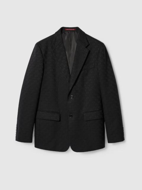 Cotton and GG canvas jacket