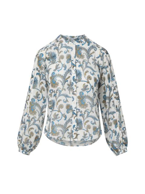 SOLEIL PAISLEY BLOUSE