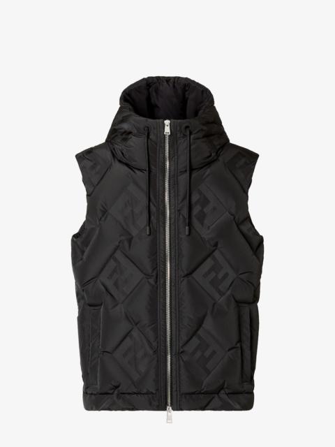 Vest Black FF technical fabric gilet