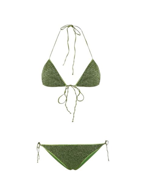 tie-fastening bikini