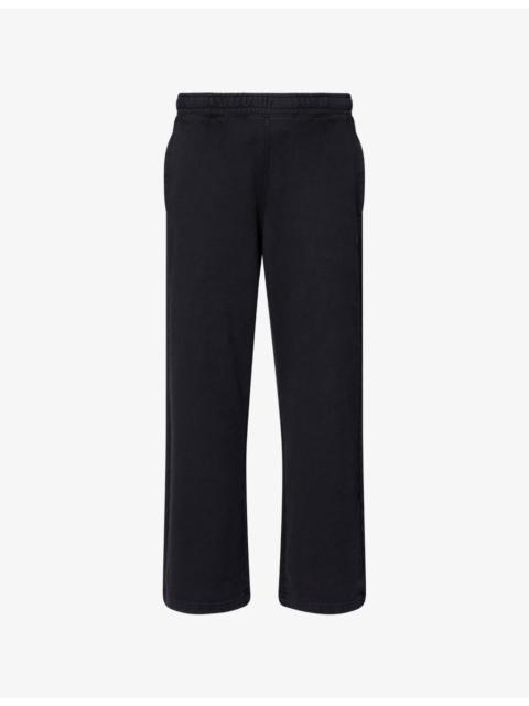 One Point Relaxed-Fit Cotton-Jersey Jogging Bottoms
