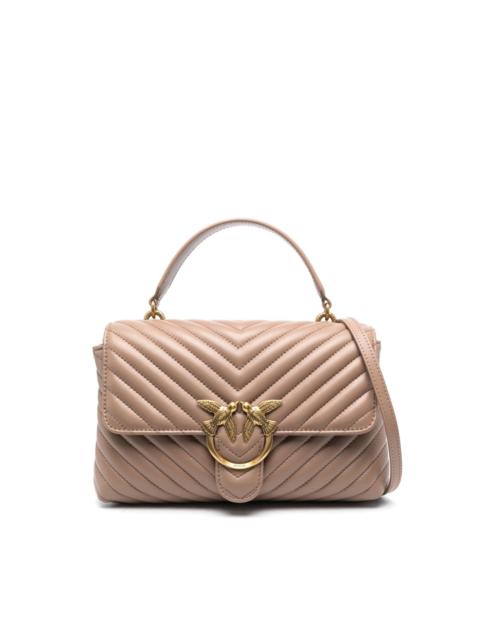 Love quilted shoulder bag