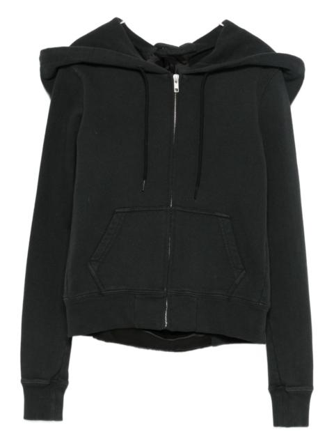 logo-embroidered jacket