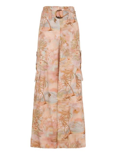 ILLUMINATE PRINTED CARGO PANT