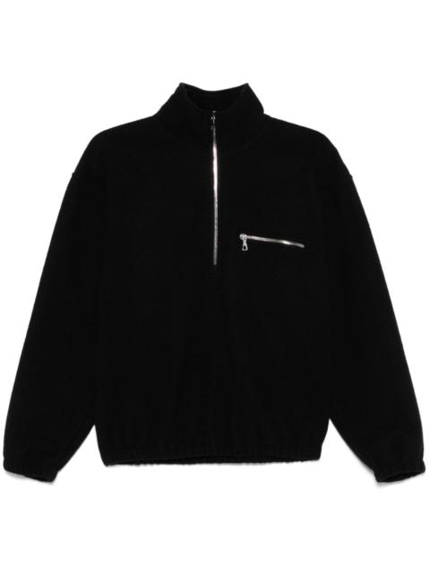 fleece sweatshirt
