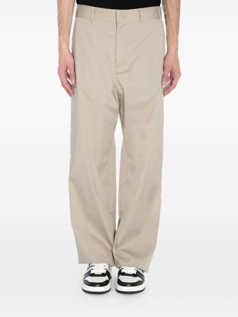 straight-leg trousers