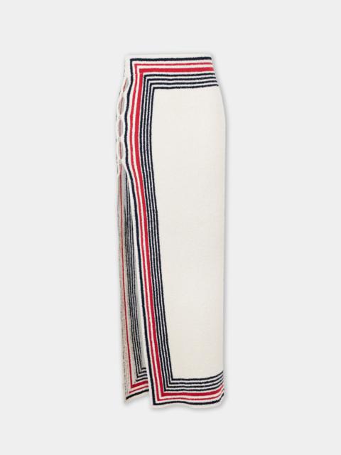 LONG SKIRT IN TERRY JERSEY