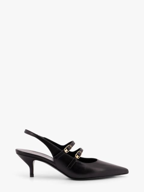 Judy Leather Double Strap Mary Jane Slingback
