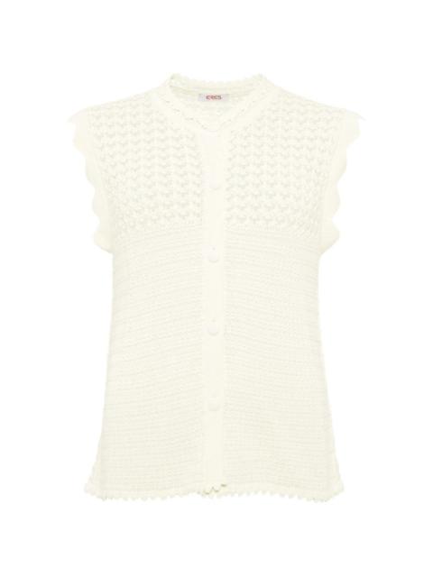 Aurora scalloped top