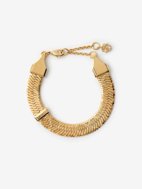 Engraved Check Bracelet